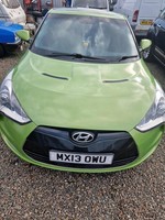 2013 Hyundai Veloster 1.6 GDi Sport 4dr Mot November,  82k miles, lovely colour.