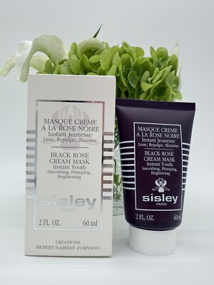 Sisley Black Rose Cream Mask Smoothing, Plumping, Brighting 2oz Unsealed Tube
