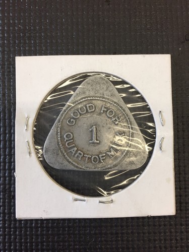 Sunshine Valley Dairy Grand Forks BC Good For 1 Quart Milk Token