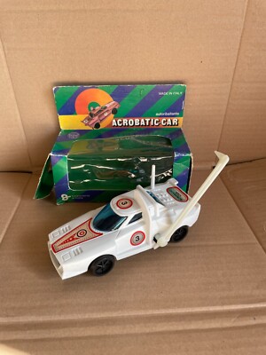 Lancia Stratos turbo Gruppo 5 IN Coil Spring wind up Acrobatic Car F.Lli