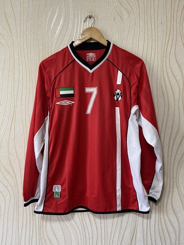 UAE サッカー ジャージ Umbro 長袖2003/04 UAE サッカー ジャージ Umbro 長袖2003/04 umbro アンブロ