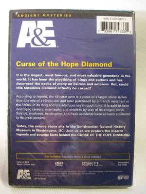 A&E Curse of the Hope Daimond,Athens Subways, Mystical Monuments Ancient Greece