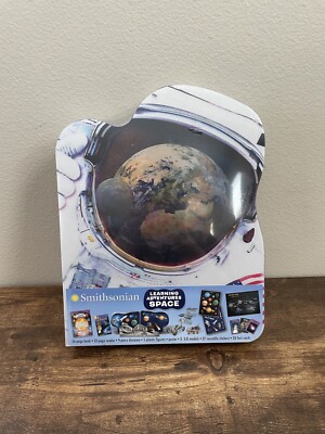 Smithsonian Learning Adventures in Space Educational Toy Figures Stickers Books 