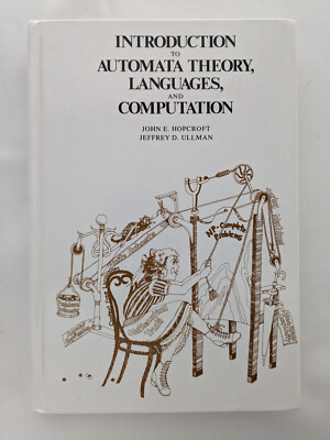 Intro Automata Theory Languages Computation 1979 by Hopcroft Ullman HC Computer