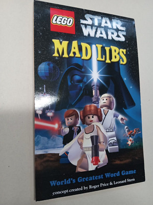 lego star wars mad libs excellent condition vintage