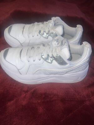 reduzierung Puma X-Ray sneakers Game Puma White-Gray Violet-Rosewa Sz 6 Wm