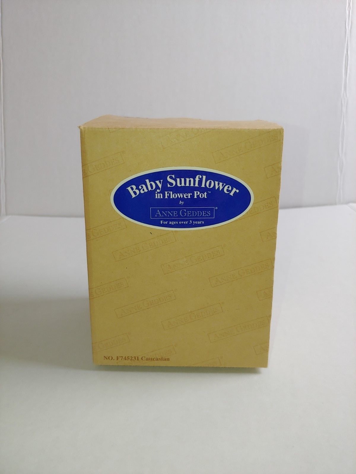 Anne Geddes Baby Sunflower in Flower Pot NIB