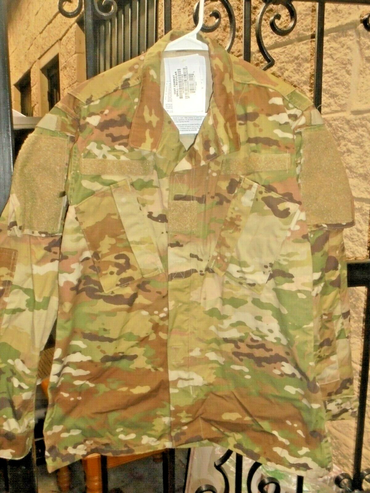 H.UNIT『Nylon combat coat』 Army Issue Combat Coat NSN 8415-01-599-0487 MEDIUM LONG SF