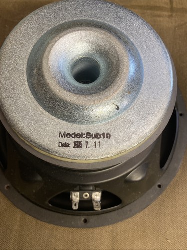 KLIPSCH SUB 10 Subwoofer Woofer Driver Speaker ONLY