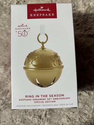 2023 Hallmark 50th Anniversary Ring in the Season Special Edition Metal Bell New