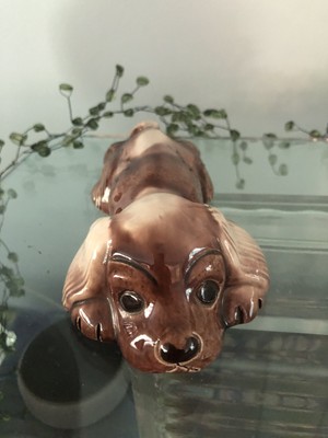 Lichten Ware Dog Figurine 1940 s Annie