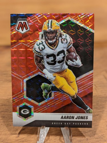 Aaron Jones Panini Mosaic 2021 Red Mosaic SP 🔥 | eBay