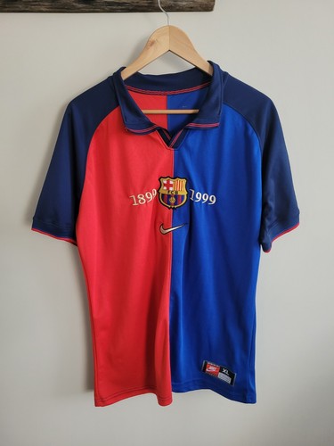 NIKE F.C BARCELONA 100TH ANNIVERSARY HOME JERSEY REISSUE