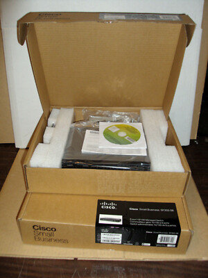 Cisco SF302-08 8-Port 10/100 Managed Network Switch