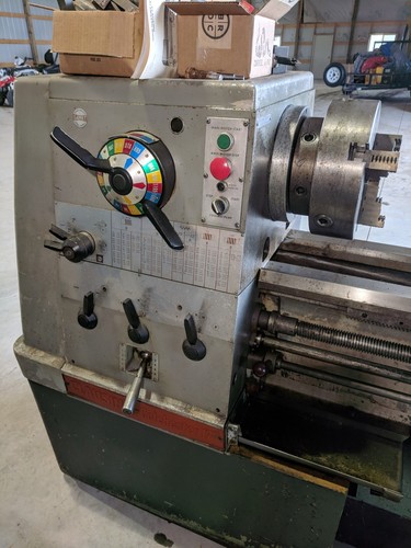 Clausing Colchester Lathe 17 X 80 Steady Rest 3 Jaw Chuck