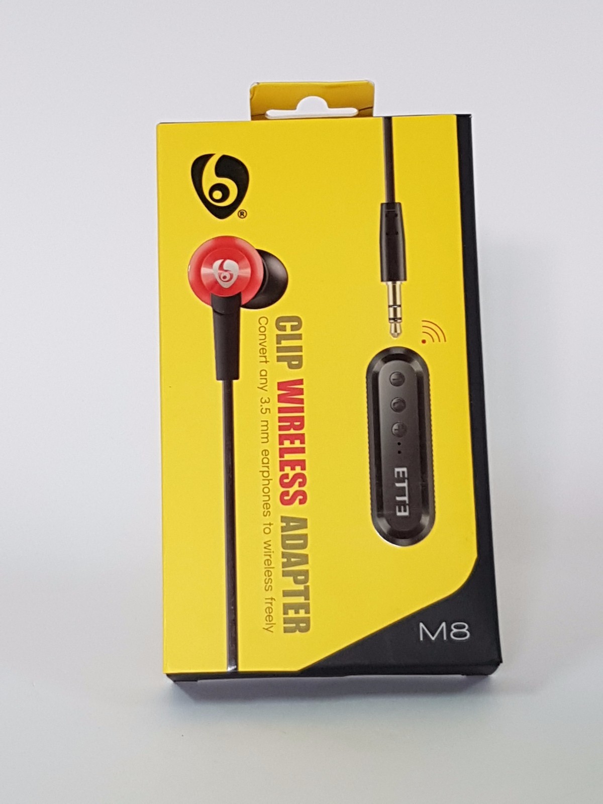 Ricevitore Adattatore Convertitore Auricolari da 3,5 in Bluetooth M8 rossi Hsb