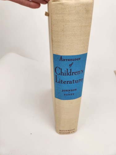 1940  ANTHOLOGY OF CHILDREN'S LITERATURE NC Wyeth Hardcover, DJ Johnson Scott 