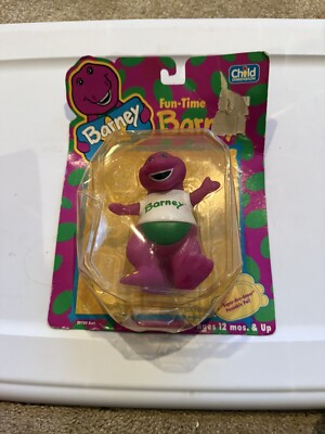 1993 New Fun Time Barney Sealed Figure