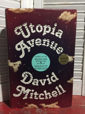 SIGNED - UTOPIA AVENUE : A Novel by David Mitchell (2020, Hardcover)