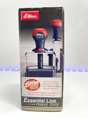 Shiny H-6105 Self Inking Stamp Essential Line Heavy Duty SENDT 