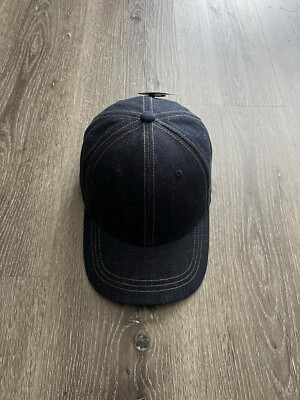Levi's Denim Baseball Hat Adjustable Strapback Cap Levi Strauss Blue Jeans NWT