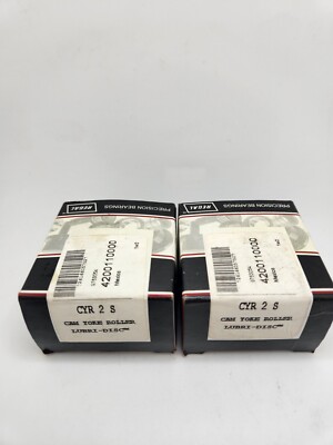 Lot of 2 McGill Cam Yoke Roller Lubri-Disc 4200110000 Regal Precision Bearings