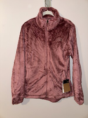 The North Face Women s Osito Jacket Mesa Rose Sz M Full Zip Soft Fleece 