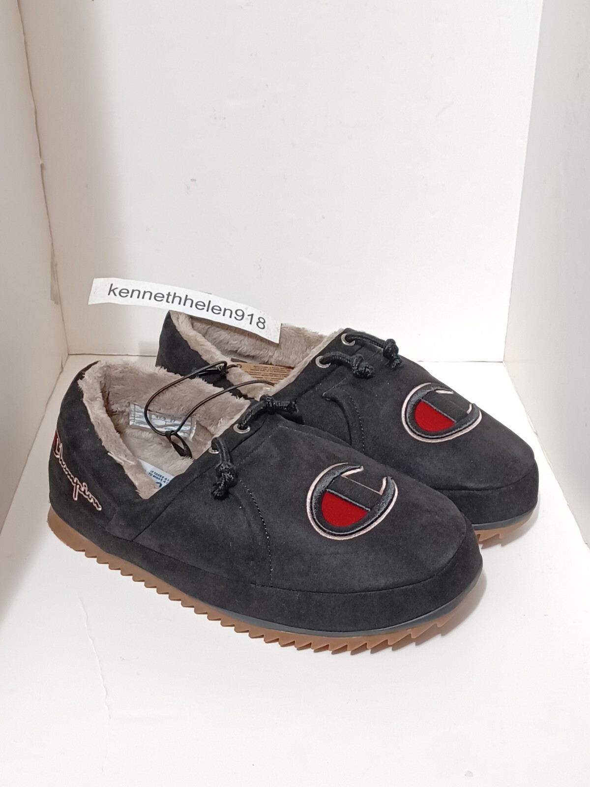 靴  SLIPPER BLACK ULTRA SUEDE Amazon.com: Island Slipper MAUKA Men's Ultrasuede Rubber