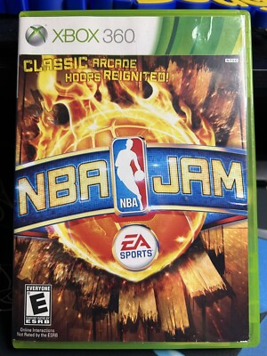 NBA Jam (Microsoft Xbox 360, 2010) Complete in Box CIB