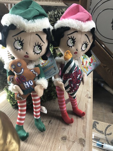Betty boop Christmas Dolls for EASTER BASKET