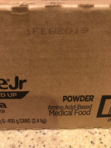 CASE of 6 EleCare VANILLA Jr Junior Powder Formula 14.1oz cans. Hypoallergenic
