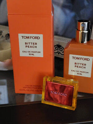 Tom Ford BITTER PEACH Women's Perfume 15ml Spray TRAVEL MINI Miniature 0.5oz  NE