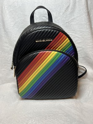 Rainbow michael deals kors backpack