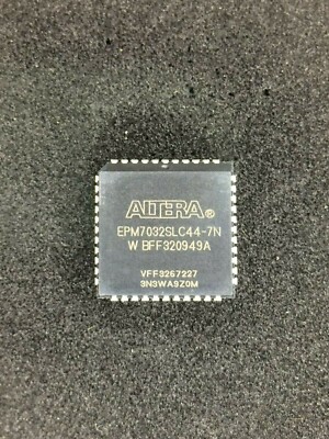 EPM7032SLC44-7N ALTERA EPM7032SLC44-7 IC CPLD 32MC 7.5NS 44PLCC ROHS 2 PIECES
