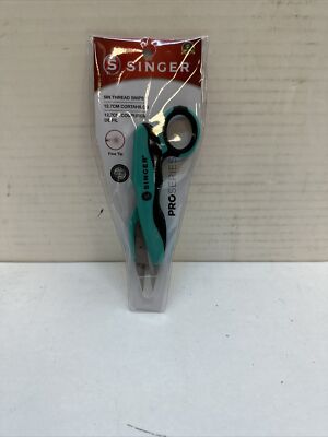 SINGER 00564 ProSeries Thread Snips, 5-Inch Teal
