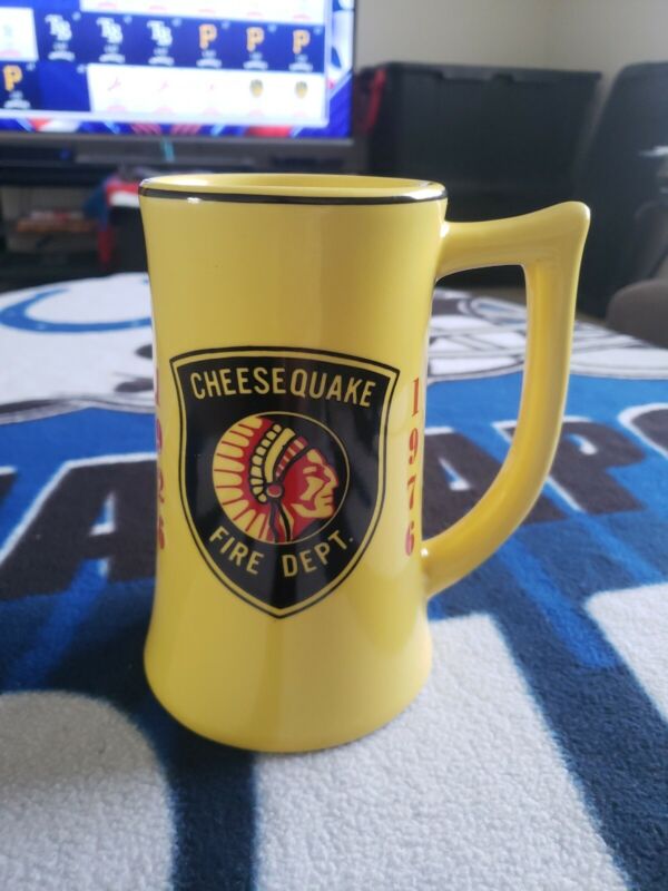 Cheesequake Fire Department 1926-1976 jumbo mug/cup/stein - Old Bridge, NJ