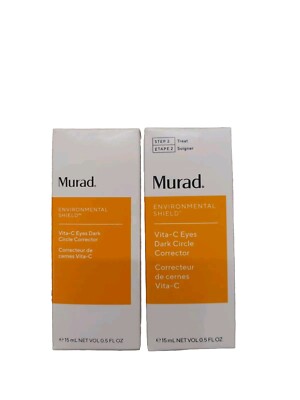 2 Pack-Murad Environmental Shield Vita-C Eyes Dark Circle Corrector - 0.5oz