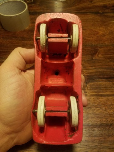 Disney Sun Rubber Co. Mickey & Donald Duck  in Fire Truck