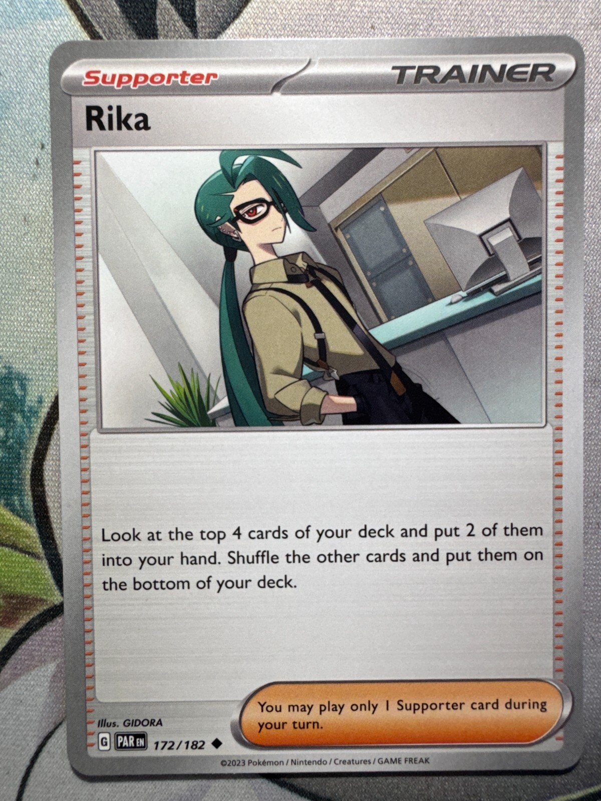 ◆rika◆ EX/NM Pokemon Cards Rika Special Art Rare (SAR) 088/062