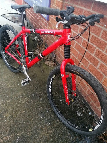 キャノンデールF600デュアルは攻撃します。18.5in.Lovely状態。レアMtb Candy😎のeBay公認海外通販｜セカイモン