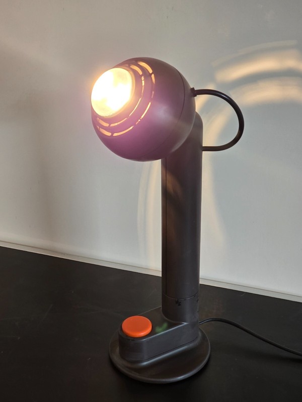 Kugellampe, Osram Schlagheck Schultes Design Magnet Leuchte Tischlampe Strahler