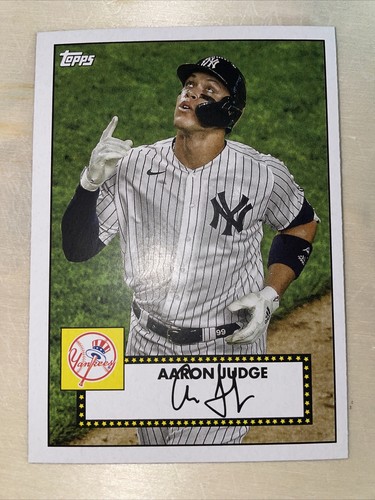 2021 Series 1 Aaron Judge 52' Topps T52-1 - New York Yankees