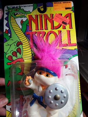 Troll Doll 6'' Vintage NEW in sealed box Free Ship Sky Kids