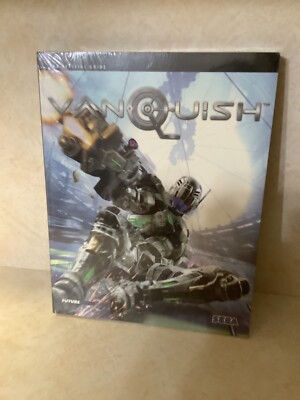 Vanquish The Official Guide Sealed Sega FuturePress video game rated by ESRB M