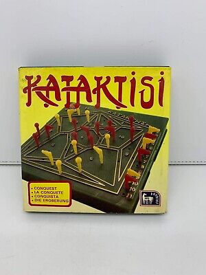 Vintage Conquest Pocket Size Board Game Dourios '80s Greece NEW RARE