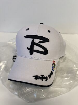 Beijing 2008 Summer Olympics Hat China Baseball Cap NWT White Adjustable NWT