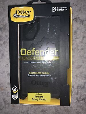 Otterbox Galaxy Note 10 Defender Series Case - Black