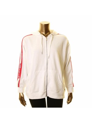 

CALVIN KLEIN Женская белая толстовка с длинным рукавом Active Wear Top Plus, Белый