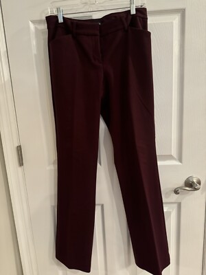 Express Editor Barely Boot Low Rise Stretch Pants Size 8