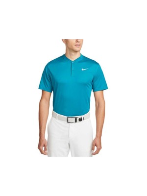 

Мужская рубашка узкого кроя с коротким рукавом NIKE бирюзового цвета, Turquoise, AQ7732425